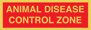 ANIMAL DISEASE CONTROL ZONE